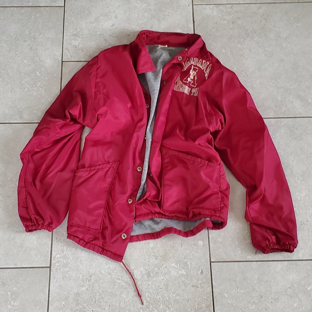 Vintage Alabama football light jacket